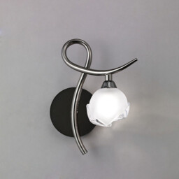 Fragma Wall Lamp Right 1 Light G9, Black Chrome - thumbnail 2