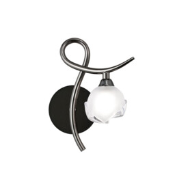 Fragma Wall Lamp Right 1 Light G9, Black Chrome - thumbnail 1