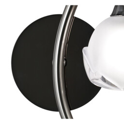 Fragma Wall Lamp Right 1 Light G9, Black Chrome - thumbnail 3
