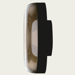 Nyara Outdoor Modern Wall Lamp Champagne-Sandy Black Base LED 3000K IP65 Dimmable - thumbnail 3