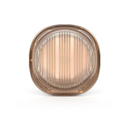 Nyara Outdoor Modern Wall Lamp Champagne-Sandy Black Base LED 3000K IP65 Dimmable