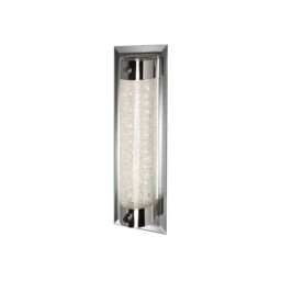 Tube Flush 8W LED 4000K Polished Chrome/ Sand Diamond, 680lm, 3yrs Warranty - thumbnail 1