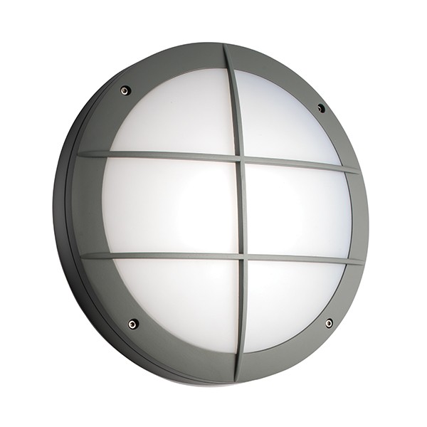 Luik Outdoor Component Part Grill Casing IP65 18W Textured Grey Paint