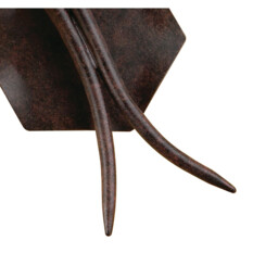 (0017 005) Gaudi Wall Lamp Left Switched 2 Light G9, Brown/Black Oxide - thumbnail 5