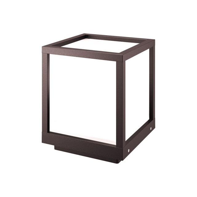 Utah Pedestal Lamp, E27, IP65, Sand Brown, 2yrs Warranty - image 1