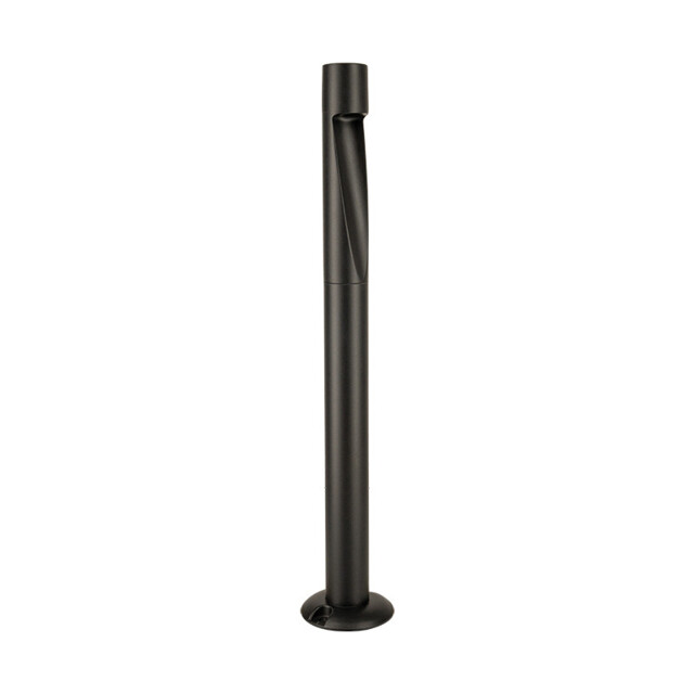 Zambelis Outdoor Bollard Sandy Black LED 3000K IP65 - image 1