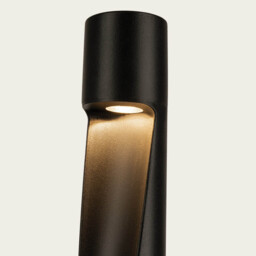 Zambelis Outdoor Bollard Sandy Black LED 3000K IP65 - thumbnail 3