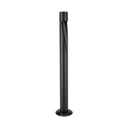Zambelis Outdoor Bollard Sandy Black LED 3000K IP65 - thumbnail 1