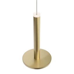 Palencia Integrated LED Pendant Ceiling Light Satin Gold Aluminium LED 11W 414Lm 3000K - thumbnail 5