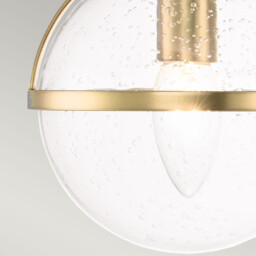 Hinkley Hollis Bathroom Wall Lamp Heritage Brass, IP44 - thumbnail 2
