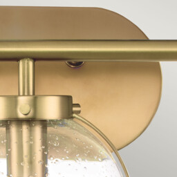 Hinkley Hollis Bathroom Wall Lamp Heritage Brass, IP44 - thumbnail 3