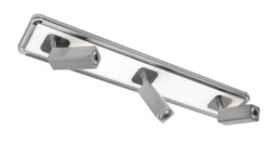 Ibiza Spotlight 3 Head with Backlit Light 30W LED Satin Nickel 4000K, 2200lm,