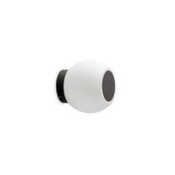Moy Bathroom Wall Lamp Matt Black IP44 3000K