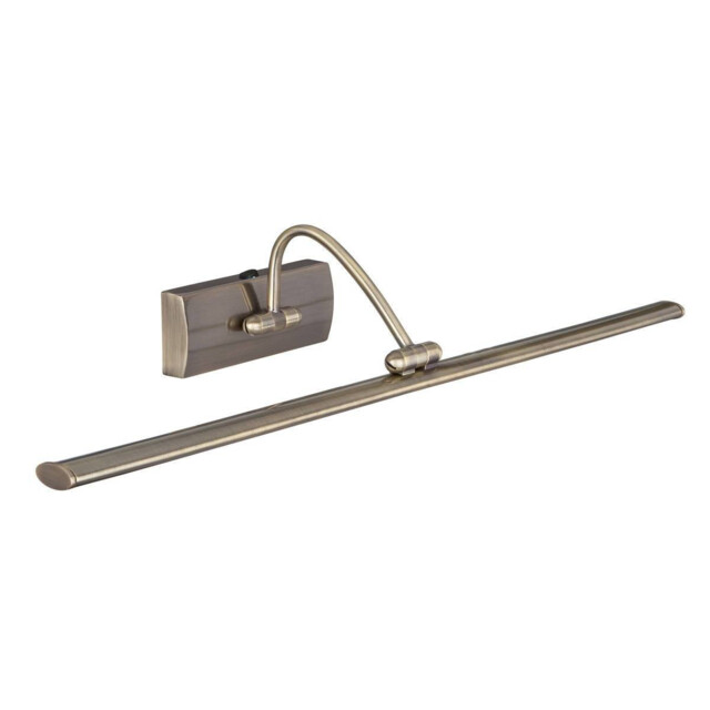 LED Picture Wall Light Antique Brass - image 1