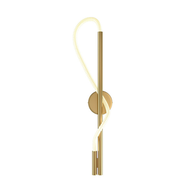 Maytoni Tau Modern Integrated LED Wall Lamp Gold 3000K - image 1