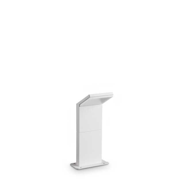Style 30cm Outdoor Pedestal Light White 1x LED 950lm 3000K IP54 - image 1