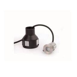 Crosby LED Recessed Outdoor Ground Lamp Matt Nickel IP67 - thumbnail 1