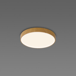 Cumbuco II Ceiling 38cm, 30W LED, 2700/3300/4000K, On Board CCT, 2200lm, Wood, 3yrs Warranty - thumbnail 2