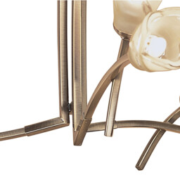 Pietra Pendant 3 Arm 6 Light G9, Antique Brass - thumbnail 5