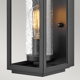 Hinkley Atwater Outdoor Wall Lantern Black, IP44 - thumbnail 5