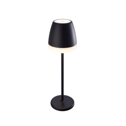 K3 Portable Lantern, 2W LED, 3000K, 155lm, IP54, USB Charging Cable Included, Black, 3yrs Warranty - thumbnail 1