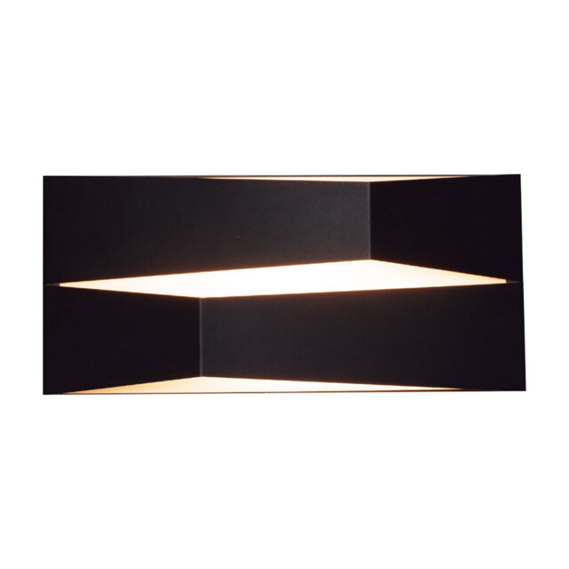 Fuji Wall Light 14W LED 3000K, 1250lm, Black, 3yrs Warranty - image 1