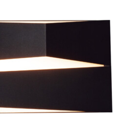 Fuji Wall Light 14W LED 3000K, 1250lm, Black, 3yrs Warranty - thumbnail 5