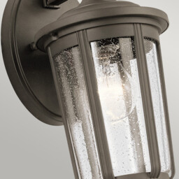 Kichler Fairfield Outdoor Wall Lantern Olde Bronze, IP44 - thumbnail 3