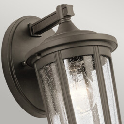 Kichler Fairfield Outdoor Wall Lantern Olde Bronze, IP44 - thumbnail 2