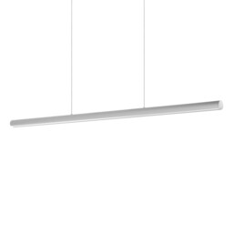 Dorica Bar Pendant Ceiling Light White 1x LED 4000lm 3000K DALI Dimmable - thumbnail 1