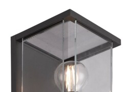 Meribel Wall Lamp, 2 x E27, IP54, Graphite - thumbnail 5