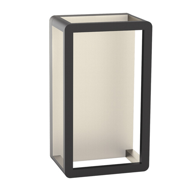 Zambelis 12cm Outdoor Modern Wall Lamp Graphite LED 3000K IP65 - image 1