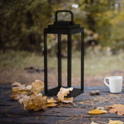 Portobello Portable Table Lamp, Black Metal, IP54 - thumbnail 2