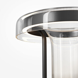 Ikebana LED LED Integrated Floor Lamp Black 3000K Dimmable - thumbnail 3