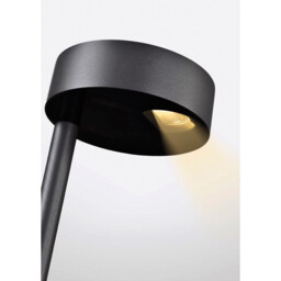 Nagano Bollard, 7W LED, 3000K, 740lm, IP65, Sand Black, 3yrs Warranty - thumbnail 3