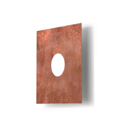 Square Lifestyle Metal Surface Mounted Ceiling Light - Vintage Copper Finish, 1x GX53 - thumbnail 3
