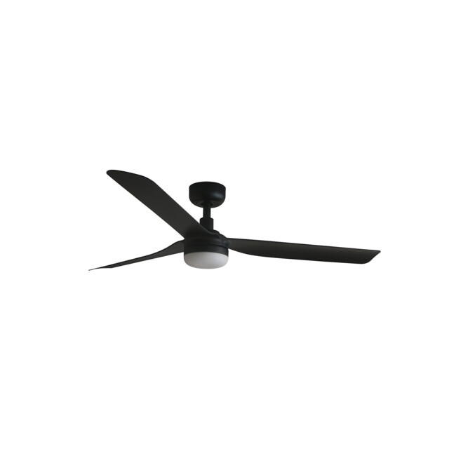Punt 130cm LED Ceiling Fan Black - image 1