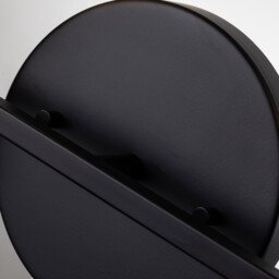 Bowtie 2 Light Bathroom Wall Lamp, Matte Black IP44 - thumbnail 3