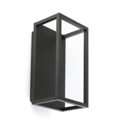 Kela Outdoor Wall Lantern Black 2700K IP54