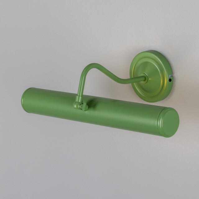 Elle Coloured Picture Light 35.5cm, Sage Green - image 1