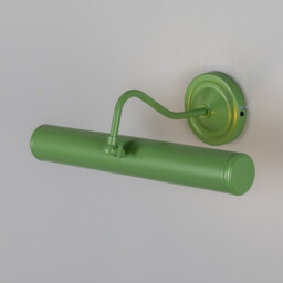 Elle Coloured Picture Light 35.5cm, Sage Green