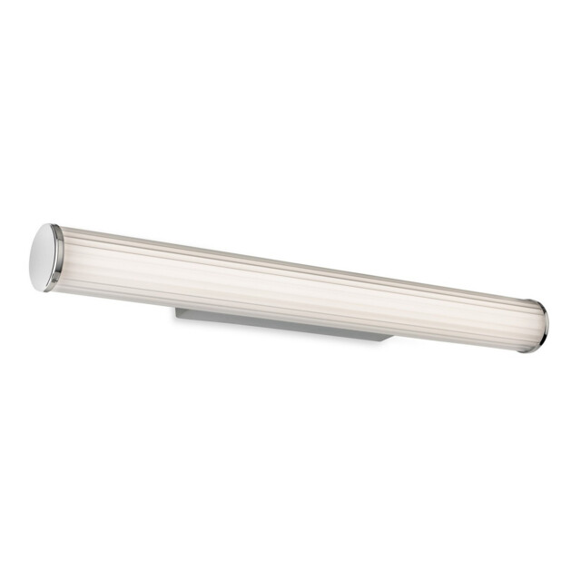 Coral Wall Light - 600mm Chrome with Opal White Polycarbonate Diffuser 18w LED 3000-4000-5700K CCT IP44