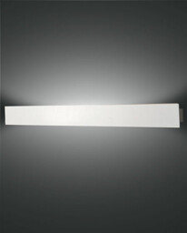 Lotus Integrated LED Wall Light White Glass