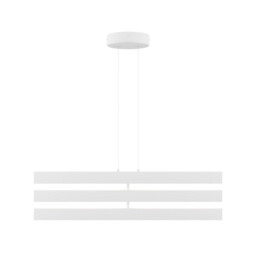 Maytoni Origami Modern 3 Light Integrated LED Pendant Ceiling Light White 4000K - thumbnail 2