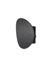 Bedford Flush Wall Lamp, 1 x 6W LED, 3000K, 700lm, IP54, Anthracite - thumbnail 3