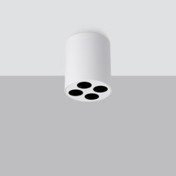 Zoe Round Minimalistic Surface Mounted Downlight White - thumbnail 2