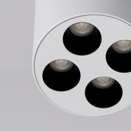 Zoe Round Minimalistic Surface Mounted Downlight White - thumbnail 5