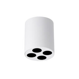 Zoe Round Minimalistic Surface Mounted Downlight White - thumbnail 1