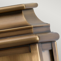 St Paul 1 Light Outdoor Wall Lantern Light Solid Brass IP44, E27 - thumbnail 2