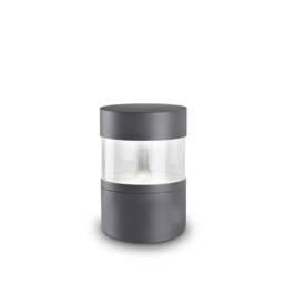 Newton LED Outdoor Pedestal Light Urban Grey IP65 - thumbnail 1